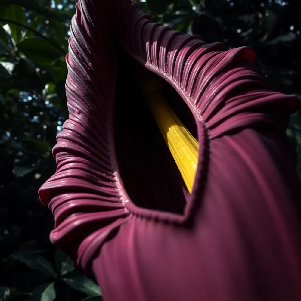 corpse flower behavioral adaptations