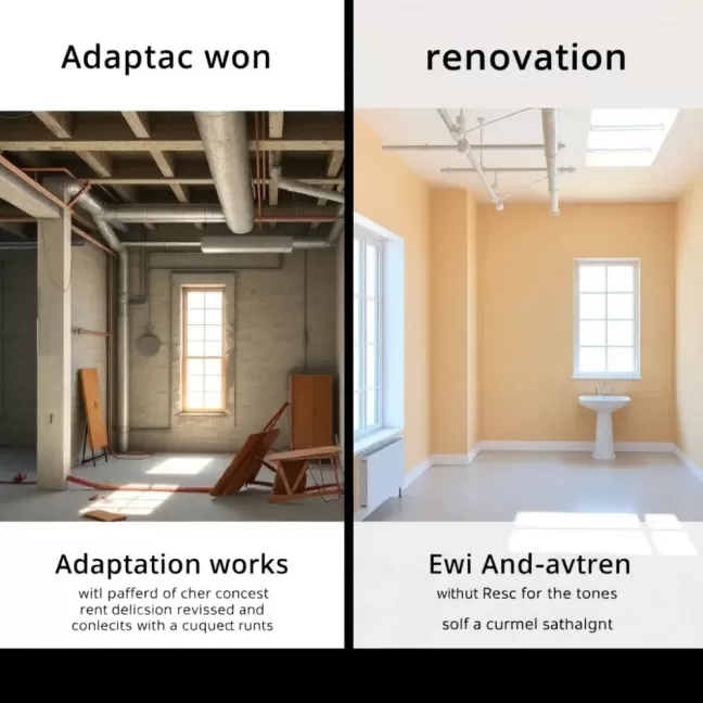 Prace adaptacyjne a remont