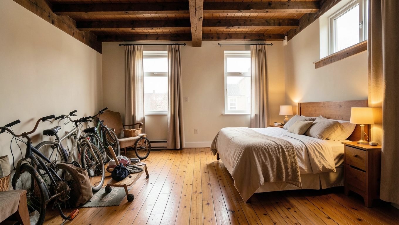 adaptacja garażu na mieszkanie