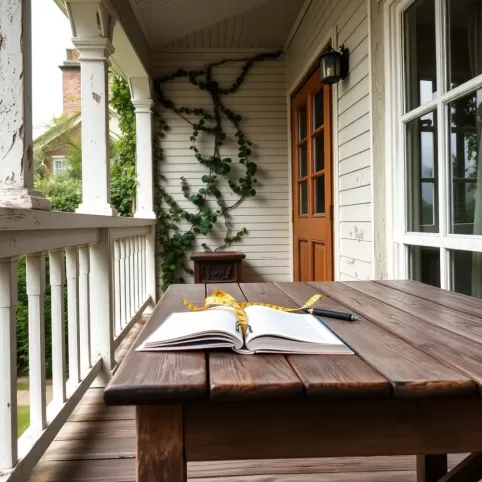 jak wyremontować domek na działce