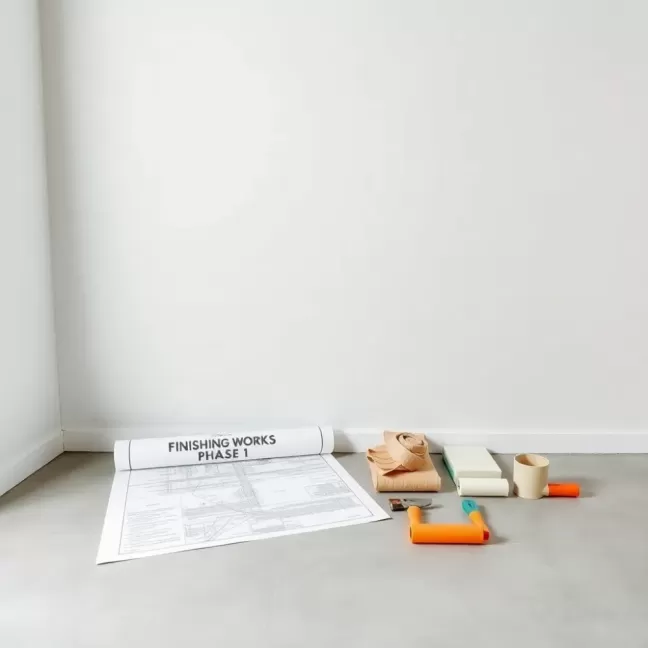 kolejność prac wykończeniowych